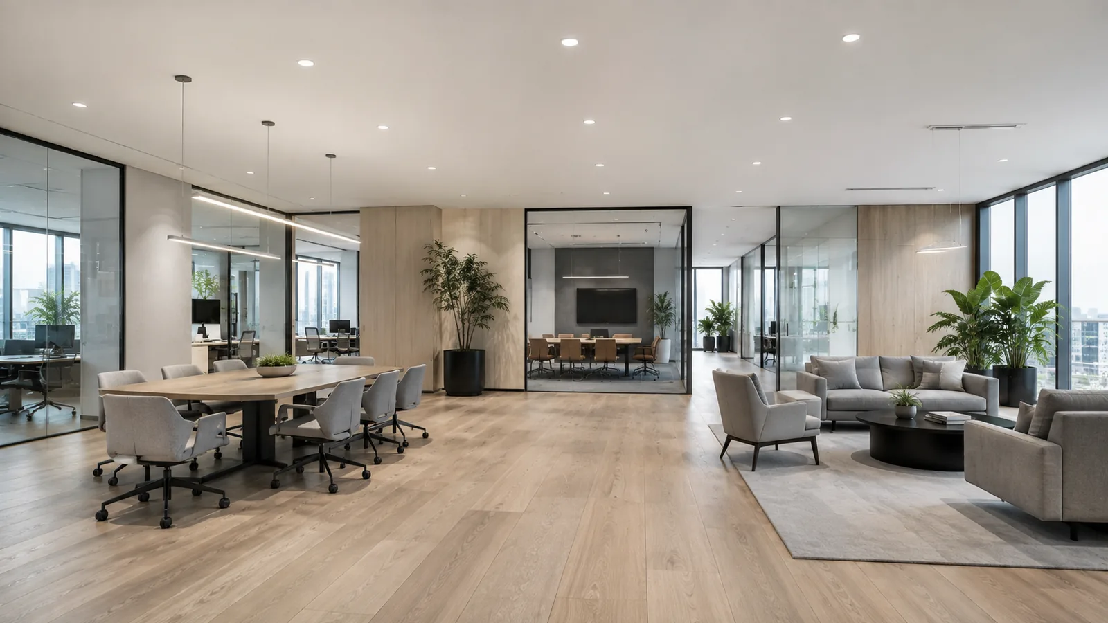 Office lighting application